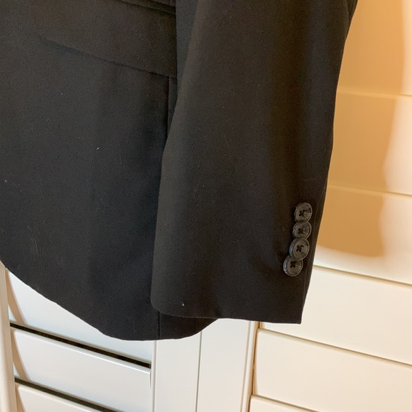 Kenneth Cole Reaction Techni Cole Black Blazer Jacket Size 40R - Picture 5 of 17